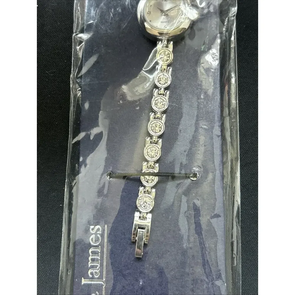 Kendall & James Silver Tone Women’s Quartz Watch